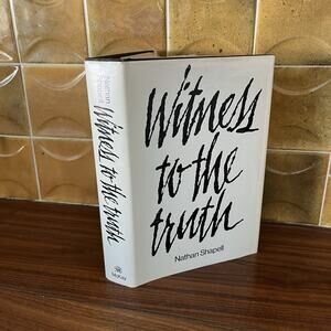 Witness To The Truth by Nathan Shapell 1974 McKay Signed